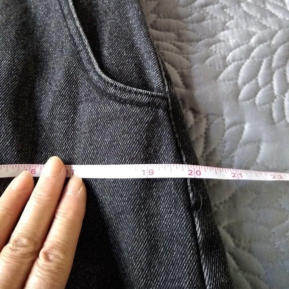 Zara denim full zip long sleeve mini dress NWOT - Picture 7 of 9